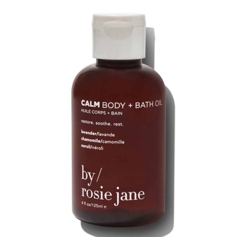 By Rosie Jane CALM Body Bath Oil Lavender Chamomile Neroli Clean Beauty NIB